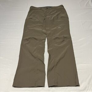Eddie Bauer First Ascent Mens 36x32 Guide Pants Brown Hiking Outdoor Cargo